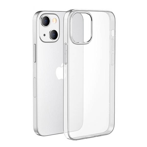 Чехол для iPhone 13 mini силиконовый, цвет: прозрачный