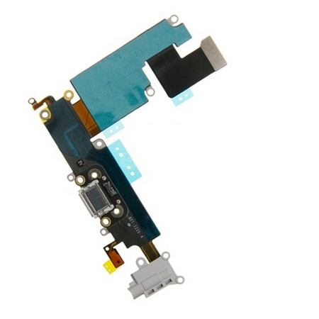Шлейф разъема зарядки для Apple iPhone 6 Plus (Charge Conn), цвет: черный