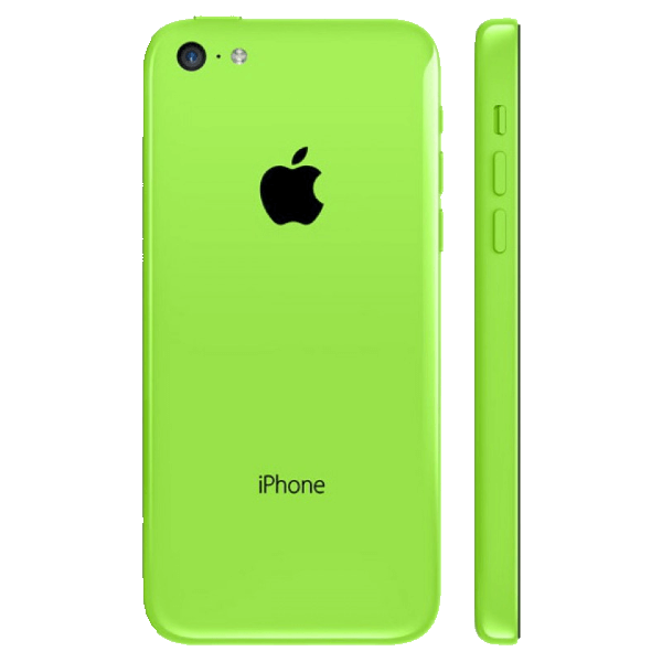 Задняя крышка (корпус) для Apple iPhone 5C (A1532, A1507, A1532, A1456, A1516, A1526, A1529) цвет: зеленая