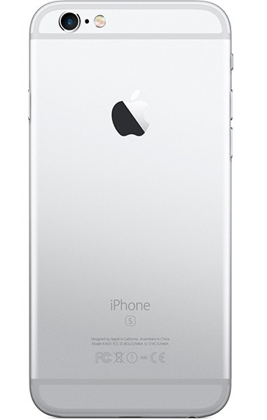 Задняя крышка (корпус) для Apple iPhone 6S Plus (A1634, A1687) цвет: серебристый
