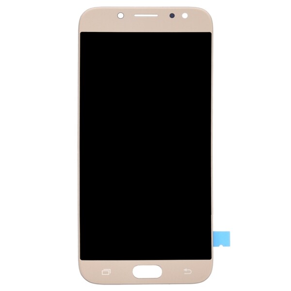 Экран для Samsung Galaxy J7 2017 (SM-J730F) с тачскрином OLED, цвет: золотой