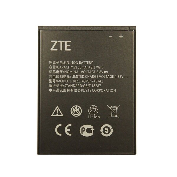 Аккумулятор для ZTE Blade L5, Blade L5 Plus (Li3821T43P3h745741) оригинальный