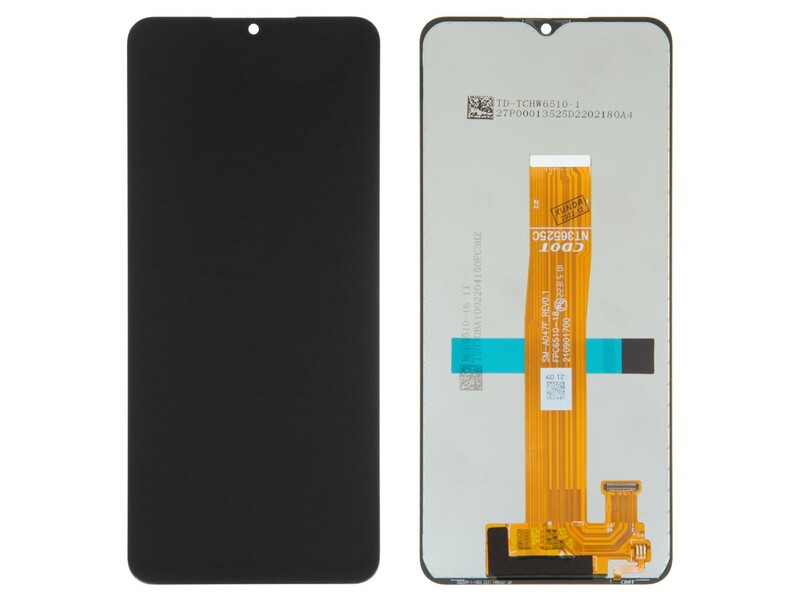 Экран для Samsung Galaxy A04s (A047) с тачскрином, цвет: черный оригинальный