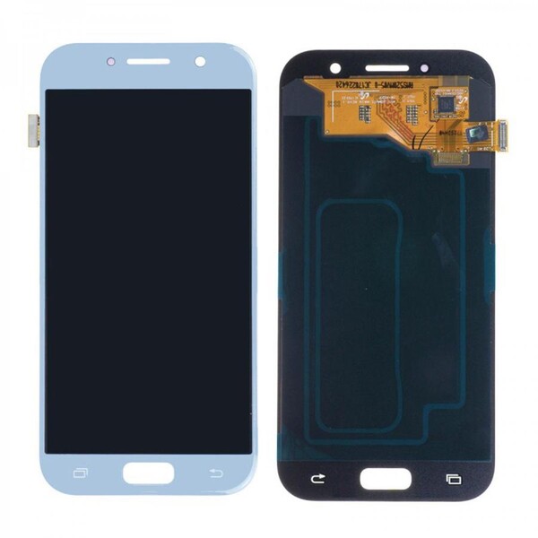Экран для Samsung Galaxy A5 2017 (SM-A520F) с тачскрином, цвет: голубой (оригинал)