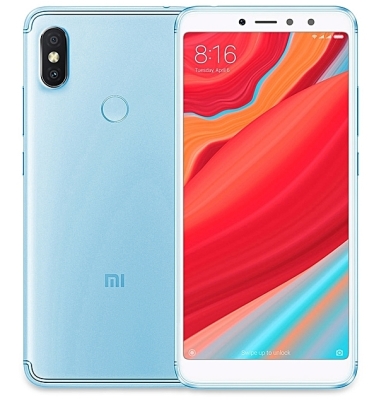 Задняя крышка для Xiaomi Redmi S2 цвет: голубой