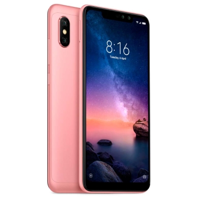 Задняя крышка для Xiaomi Redmi 6 Pro цвет: розовый