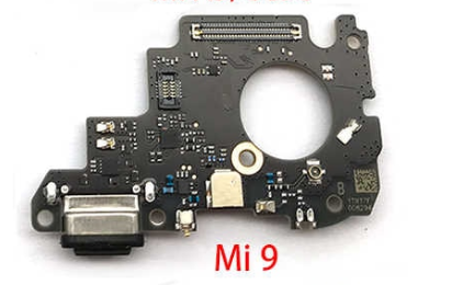 Нижняя плата для Xiaomi Mi 9 (Mi9) с разъемом зарядки, микрофоном оригинальная