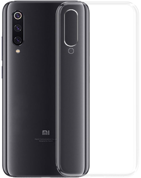 Чехол для Xiaomi Mi 9 силиконовый, цвет: прозрачный