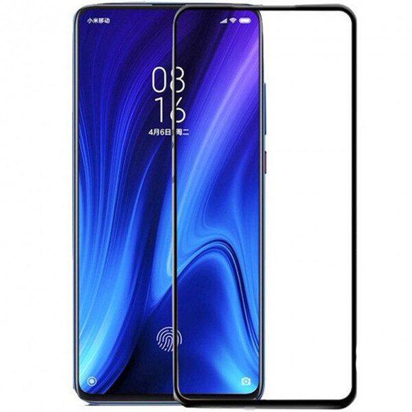 Защитное стекло для Xiaomi Mi 10T (Mi10T), Mi 10T Lite (Mi10T Lite) 5D (полная проклейка), цвет: черный