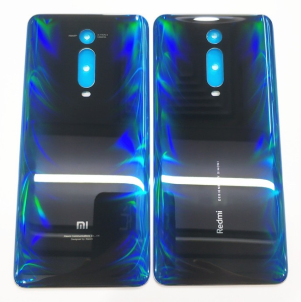 Задняя крышка (корпус) для Xiaomi Mi 9T (Mi9T), Redmi K20, цвет: синий (надпись Mi)