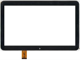 Тачскрин для планшета Digma Optima 1200T 3G (TT1043PG) (DXP2-0289-101A-FCP, YLD-CEGA566), цвет: чёрный