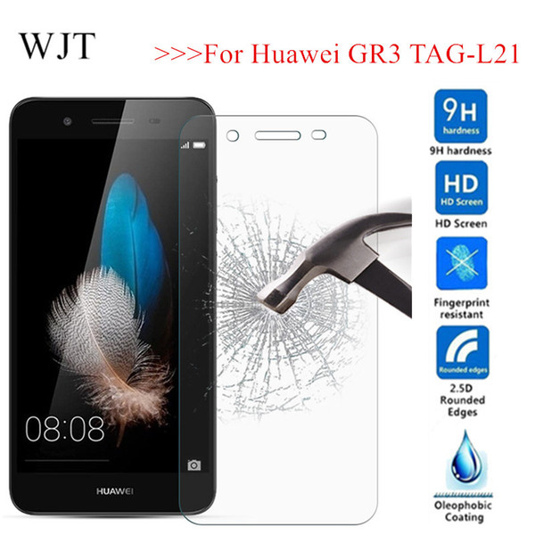 Защитное стекло для Huawei GR3 TAG-L21 цвет: прозрачный