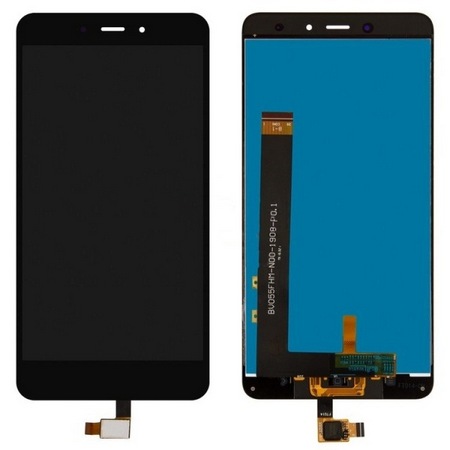 Экран для Xiaomi Redmi Note 4 с тачскрином, цвет: черный