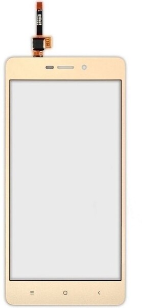 Тачскрин для Xiaomi Redmi 3, 3S, 3S Prime, цвет: золотой