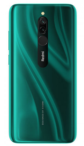 Задняя крышка (корпус) для Xiaomi Redmi 8, цвет: зеленый