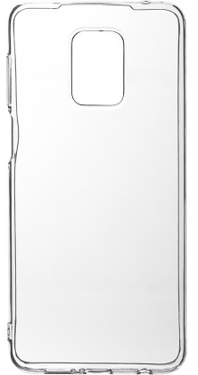 Чехол для Xiaomi Redmi Note 9 Pro Max силиконовый, цвет: прозрачный