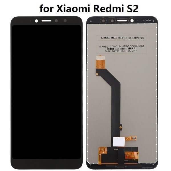 Экран для Xiaomi Redmi S2 с тачскрином, цвет: черный