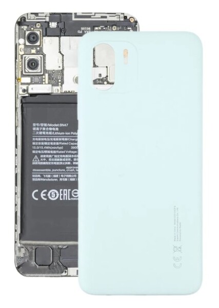 Задняя крышка (корпус) для Xiaomi Redmi A1, A1 Plus, цвет: голубой