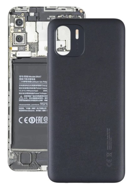 Задняя крышка (корпус) для Xiaomi Redmi A1, A1 Plus, цвет: черный