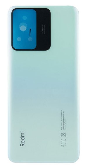 Задняя крышка (корпус) для Xiaomi Redmi Note 12s, цвет: зеленый