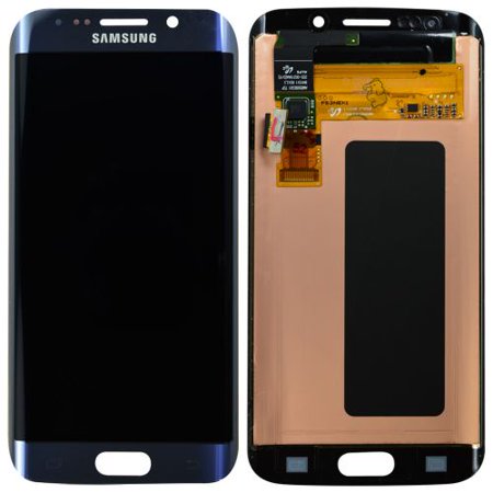 Экран для Samsung Galaxy S6 Edge (G925F) с тачскрином, цвет: черный оригинальный