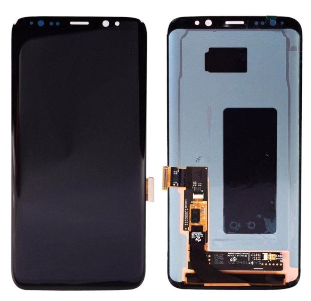 Экран для Samsung Galaxy S8 Plus + (SM-G955) с тачскрином, цвет: черный оригинальный