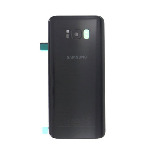 Задняя крышка (корпус) для Samsung Galaxy S8+ plus (SM-G955), цвет: черный