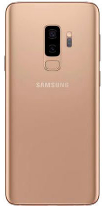 Задняя крышка (корпус) для Samsung Galaxy S9+ Plus (SM-G965), цвет: золотистый