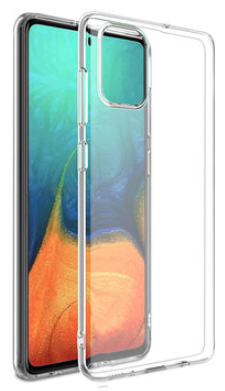 Чехол для Samsung Galaxy A51 силиконовый, цвет: прозрачный