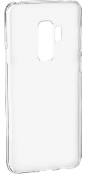 Чехол для Samsung Galaxy S9 Plus G965F силиконовый, цвет: прозрачный