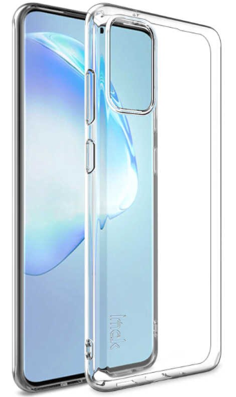 Чехол для Samsung Galaxy S20 Plus силиконовый, цвет: прозрачный
