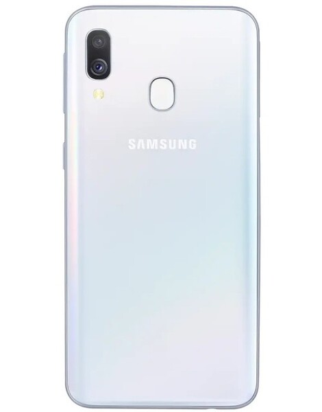 Задняя крышка (корпус) для Samsung Galaxy A40 (SM-A405), цвет: белый