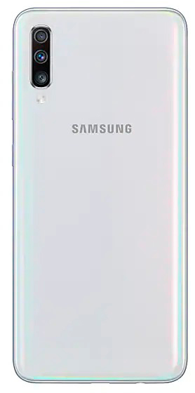 Задняя крышка (корпус) для Samsung Galaxy A70 (SM-A705F), цвет: белый