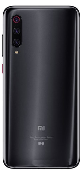 Задняя крышка (корпус) для Xiaomi Mi 9 Pro 5G, цвет: черный