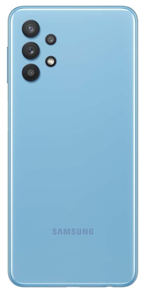 Задняя крышка (корпус) для Samsung Galaxy A32, цвет: голубой