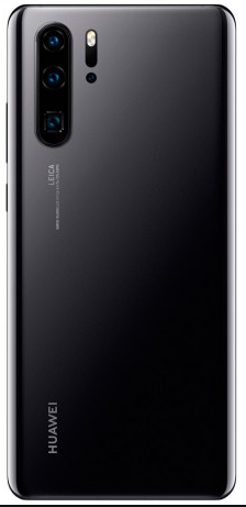 Задняя крышка для Huawei P30 Pro (VOG-L29), цвет: черный