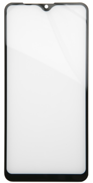 Защитное стекло для Samsung Galaxy A20s (SM-A205U) 5D (полная проклейка), цвет: черный