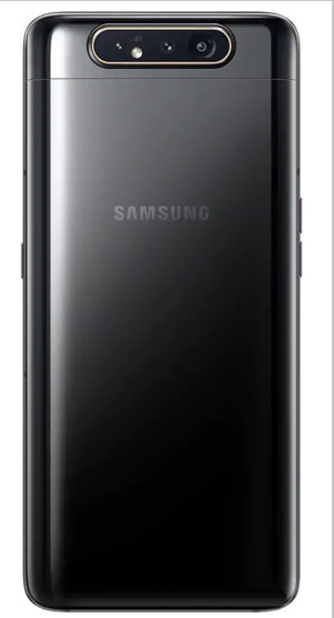 Задняя крышка (корпус) для Samsung Galaxy A80 (SM-A805F), цвет: черный