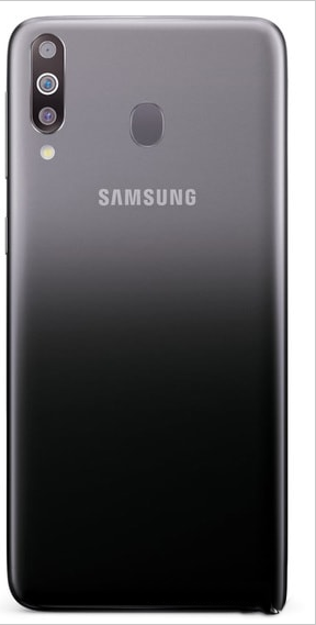 Задняя крышка (корпус) для Samsung Galaxy M30 (SM-M305F), цвет: черный