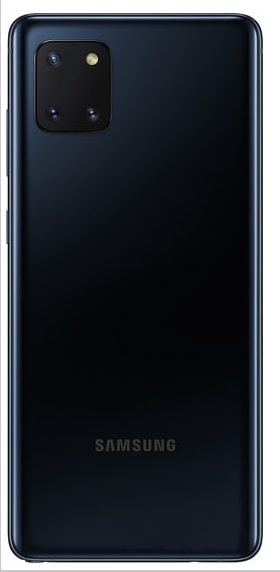 Задняя крышка (корпус) для Samsung Galaxy Note 10 Lite (SM-N770F), цвет: черный