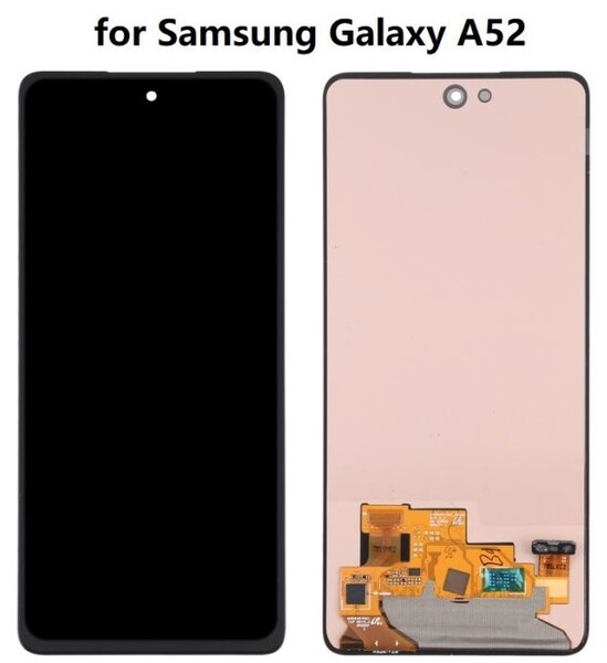 Экран для Samsung Galaxy A52 5G SM-A5260 с тачскрином, цвет: черный