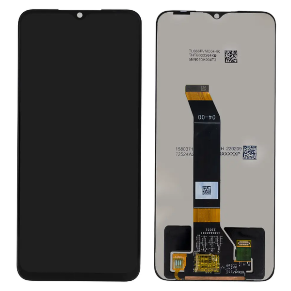 Экран для Xiaomi POCO M5 с тачскрином, цвет: черный