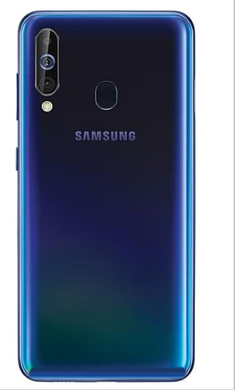 Задняя крышка (корпус) для Samsung Galaxy A60 (SM-A606F), цвет: черный