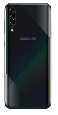Задняя крышка (корпус) для Samsung Galaxy A70s, цвет: черный