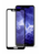 Защитное стекло для Nokia 5.1 Plus + 5D (полная проклейка) цвет: черный