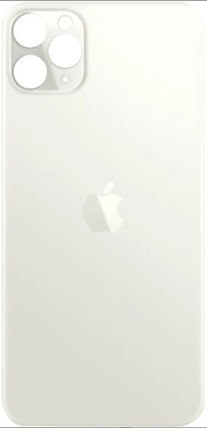 Задняя крышка (стекло) для Apple iPhone 11 Pro Max, цвет: белый