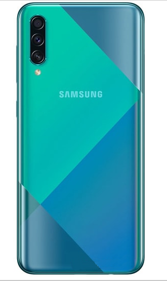 Задняя крышка (корпус) для Samsung Galaxy A50s (SM-A507FN), цвет: зеленый