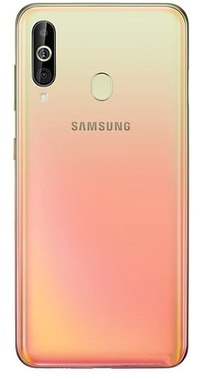 Задняя крышка (корпус) для Samsung Galaxy A60 (SM-A606F), цвет: оранжевый