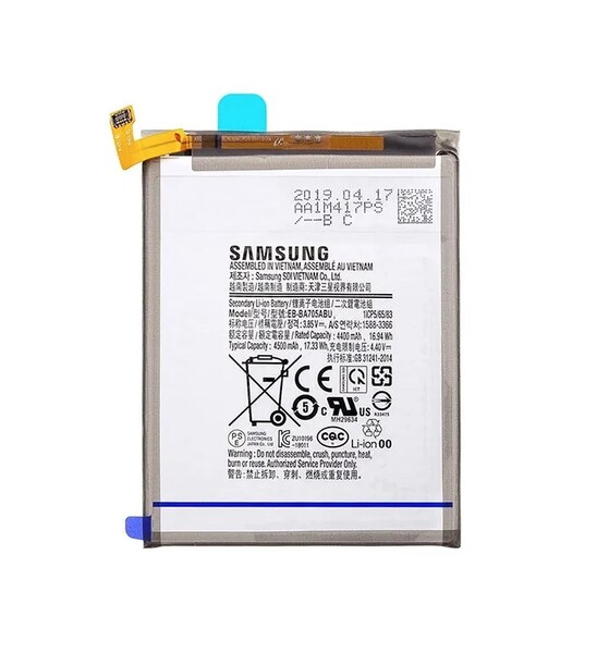 Аккумулятор для Samsung Galaxy A70 (EB-BA705ABU) оригинальный