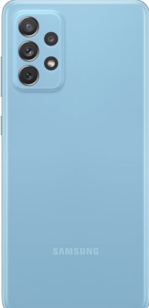 Задняя крышка (корпус) для Samsung Galaxy A72, цвет: синий